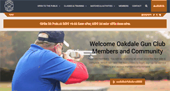 Desktop Screenshot of oakdalegunclub.org